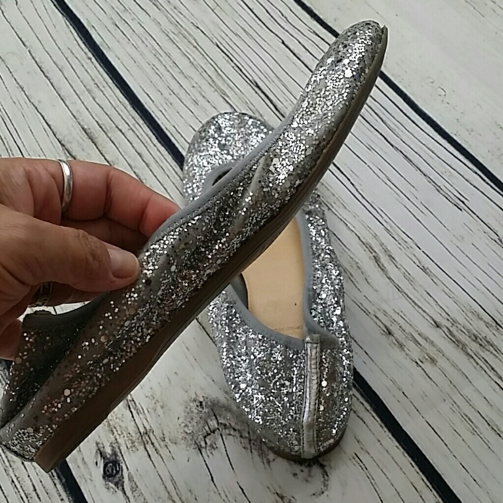 J. Crew Glitter Flats - Picture 4 of 7